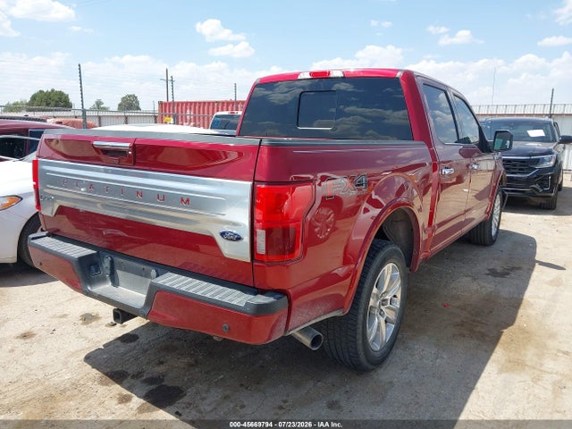 Aukcja sprzedaży 2019 Ford F-150 Platinum, vin: 1FTEW1E48KFC45537, numer aukcji: 45669794