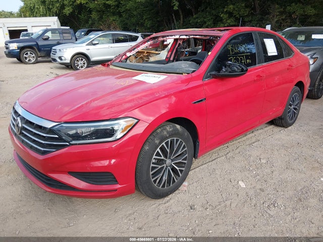 45669801 :رقم المزاد ، 3VWE57BU4KM117268 vin ، 2019 Volkswagen Jetta 1.4t Sel مزاد بيع
