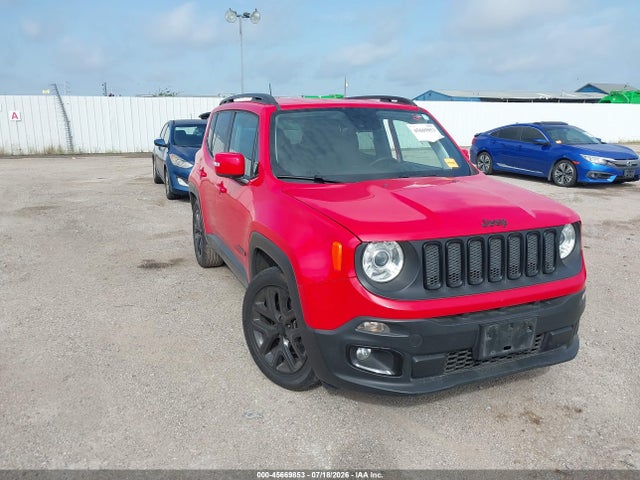 Продажа на аукционе авто 2018 Jeep Renegade Altitude Fwd, vin: ZACCJABB4JPG73805, номер лота: 45669853