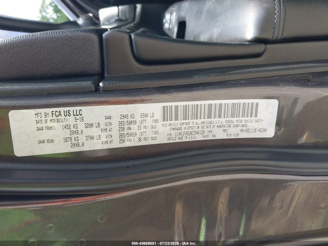 Продаж на аукціоні авто 2019 Jeep Grand Cherokee Altitude 4x4, vin: 1C4RJFAG3KC546120, номер лоту: 45669881