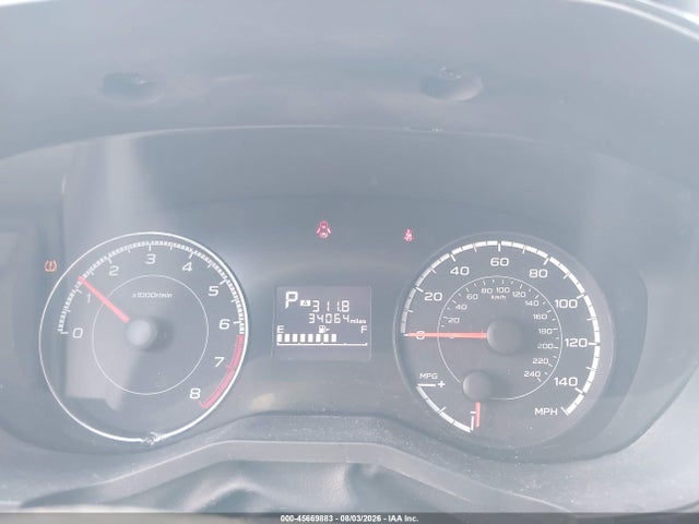 45669883 :رقم المزاد ، 4S3GTAA69K3724687 vin ، 2019 Subaru Impreza 2.0i مزاد بيع
