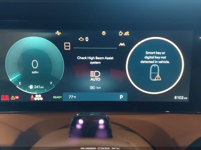 Aukcja sprzedaży 2026 Hyundai Palisade Hev Calligraphy, vin: KM8RMESA2TU044671, numer aukcji: 45669895