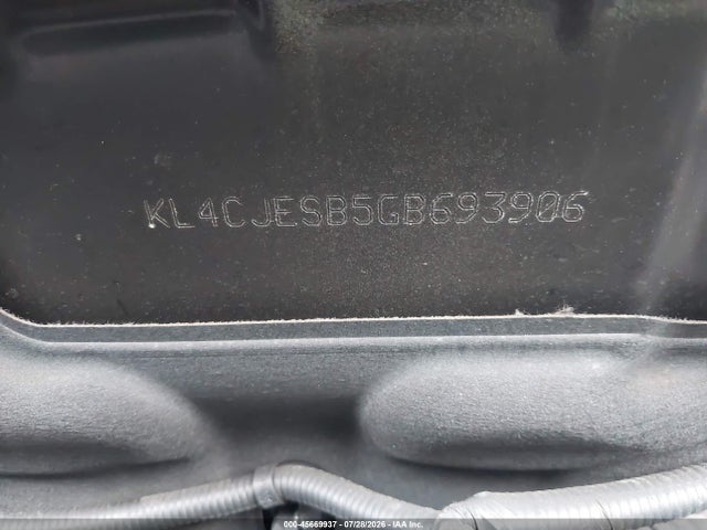 2016 Buick Encore მანქანა იყიდება აუქციონზე, vin: KL4CJESB5GB693906, აუქციონის ნომერი: 45669937