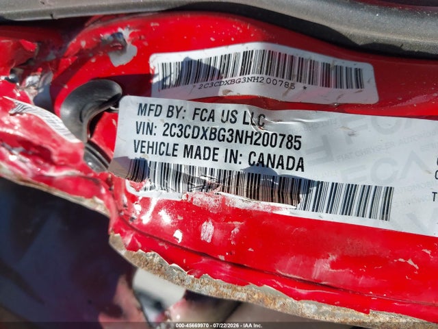 Dodge Charger Sxt Rwd 2022 2C3CDXBG3NH200785 Image 9