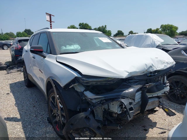 2022 Chevrolet Blazer Fwd 2lt მანქანა იყიდება აუქციონზე, vin: 3GNKBCR42NS154436, აუქციონის ნომერი: 45669984