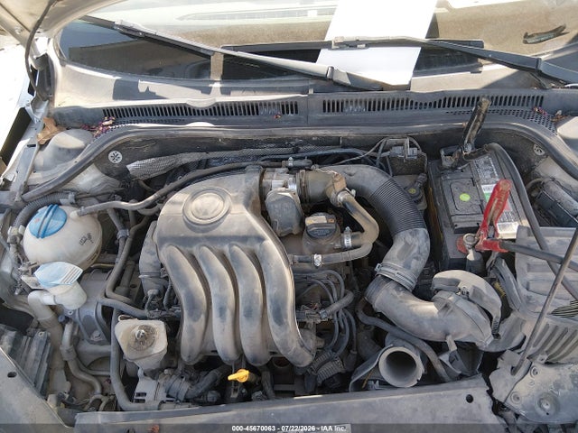 2011 Volkswagen Jetta 2.0l S მანქანა იყიდება აუქციონზე, vin: 3VW2K7AJ1BM337132, აუქციონის ნომერი: 45670063