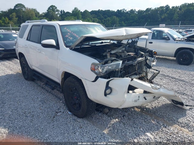 2018 Toyota 4runner Sr5 მანქანა იყიდება აუქციონზე, vin: JTEZU5JR0J5176360, აუქციონის ნომერი: 45670071