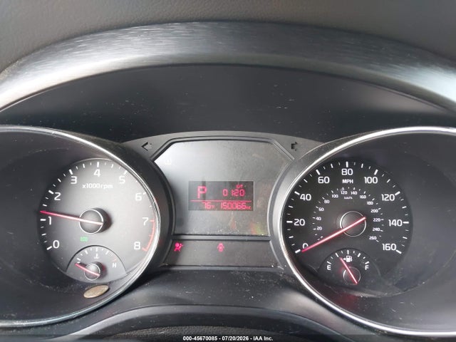 2016 Kia Sedona Lx მანქანა იყიდება აუქციონზე, vin: KNDMB5C11G6165897, აუქციონის ნომერი: 45670085