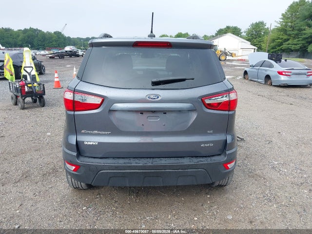 45670087 :رقم المزاد ، MAJ6S3GLXNC465693 vin ، 2022 Ford Ecosport Se مزاد بيع