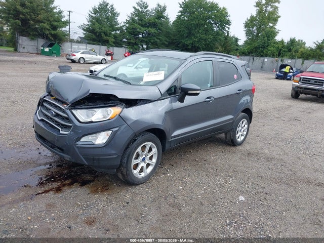 45670087 :رقم المزاد ، MAJ6S3GLXNC465693 vin ، 2022 Ford Ecosport Se مزاد بيع