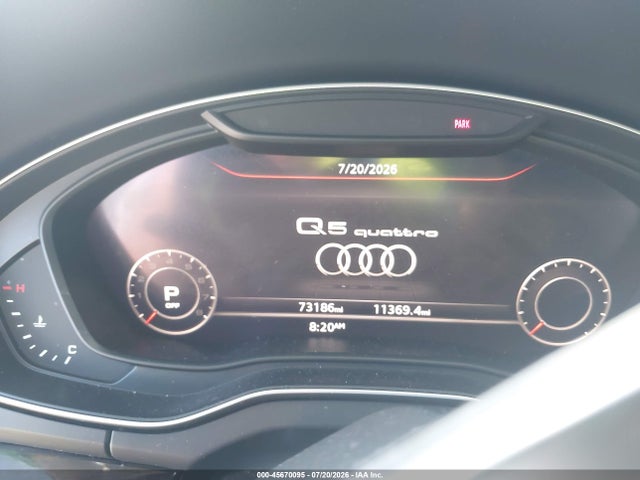 45670095 :رقم المزاد ، WA1CNAFY6J2227663 vin ، 2018 Audi Q5 2.0t Premium/2.0t Tech Premium مزاد بيع