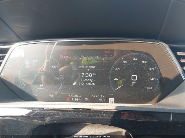Aukcja sprzedaży 2019 Audi E-tron Premium Plus, vin: WA1LAAGE4KB009822, numer aukcji: 45670098