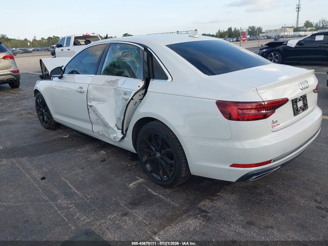 Aukcja sprzedaży 2019 Audi A4 40 Premium, vin: WAUGMAF46KA037311, numer aukcji: 45670111