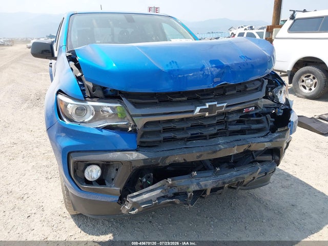 Aukcja sprzedaży 2021 Chevrolet Colorado Z71, vin: 1GCGTDEN3M1295466, numer aukcji: 45670120