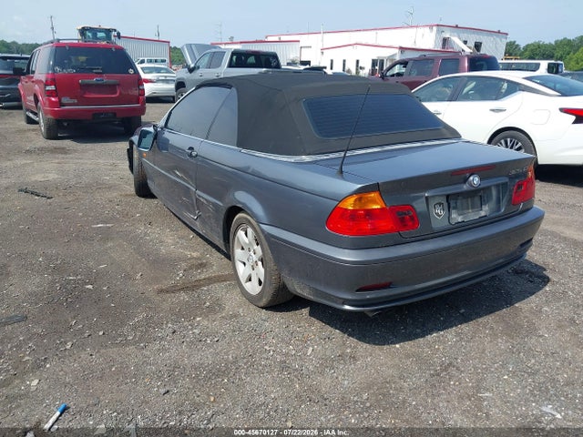 2001 Bmw 325ci მანქანა იყიდება აუქციონზე, vin: WBABS334X1JY41481, აუქციონის ნომერი: 45670127