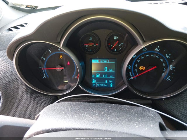 45670172 :رقم المزاد ، 1G1PC5SB4E7187378 vin ، 2014 Chevrolet Cruze 1lt Auto مزاد بيع