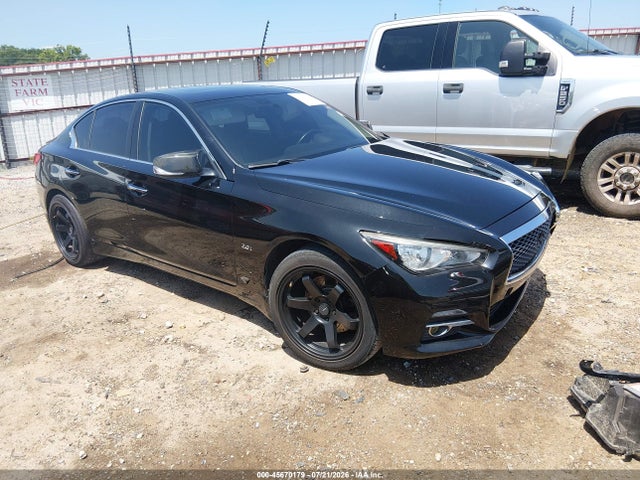 Продажа на аукционе авто 2017 Infiniti Q50 2.0t Premium, vin: JN1CV7AP1HM641538, номер лота: 45670179
