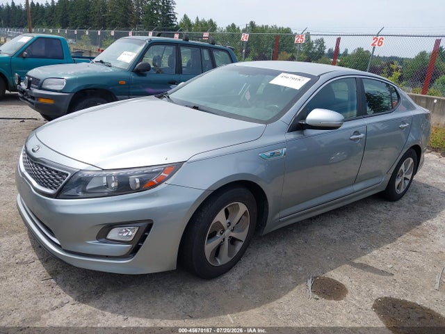 KIA Optima Hybrid Lx 2014 KNAGM4AD0E5072268 Image 2