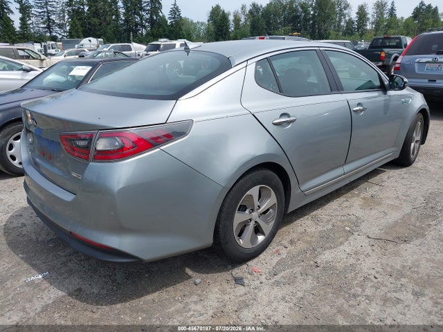 KIA Optima Hybrid Lx 2014 KNAGM4AD0E5072268 Image 4