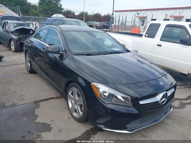 45670191 :رقم المزاد ، WDDSJ4GB4JN597295 vin ، 2018 Mercedes-benz Cla 250 4matic مزاد بيع