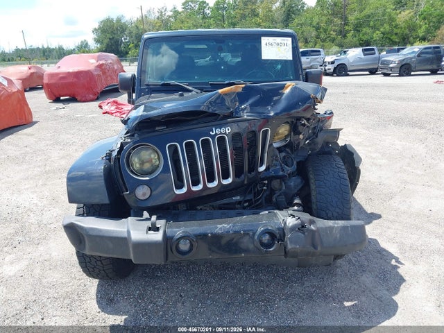 Продажа на аукционе авто 2016 Jeep Wrangler Sahara, vin: 1C4AJWBG9GL146016, номер лота: 45670201