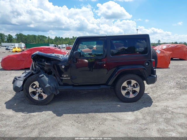 Продажа на аукционе авто 2016 Jeep Wrangler Sahara, vin: 1C4AJWBG9GL146016, номер лота: 45670201