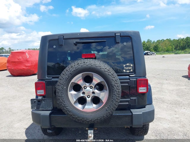 Продажа на аукционе авто 2016 Jeep Wrangler Sahara, vin: 1C4AJWBG9GL146016, номер лота: 45670201