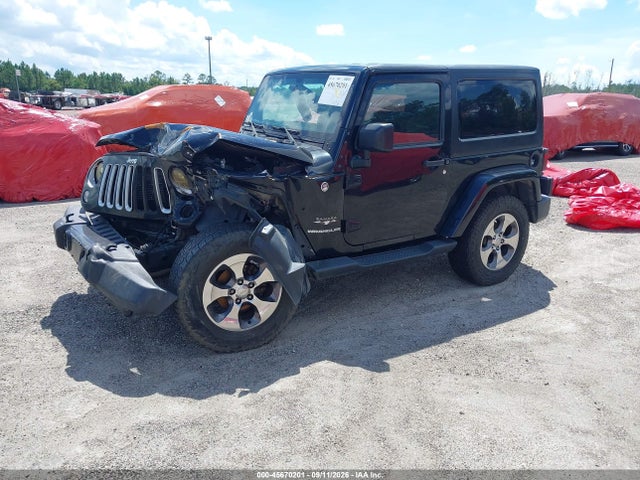Продажа на аукционе авто 2016 Jeep Wrangler Sahara, vin: 1C4AJWBG9GL146016, номер лота: 45670201