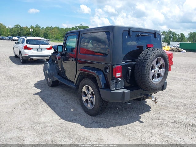 Продажа на аукционе авто 2016 Jeep Wrangler Sahara, vin: 1C4AJWBG9GL146016, номер лота: 45670201