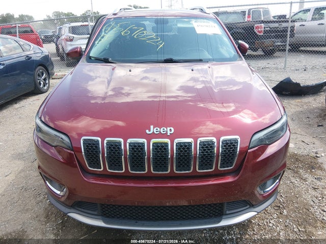 45670224 :رقم المزاد ، 1C4PJMDX3LD656782 vin ، 2020 Jeep Cherokee Limited 4x4 مزاد بيع