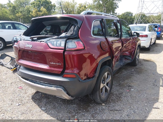 45670224 :رقم المزاد ، 1C4PJMDX3LD656782 vin ، 2020 Jeep Cherokee Limited 4x4 مزاد بيع