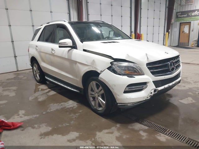 45670328 :رقم المزاد ، 4JGDA2EB3DA174645 vin ، 2013 Mercedes-benz Ml 350 Bluetec 4matic مزاد بيع