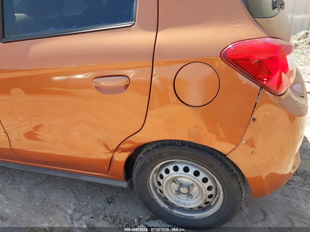 45670332 :رقم المزاد ، ML32A3HJ3HH002717 vin ، 2017 Mitsubishi Mirage Es مزاد بيع