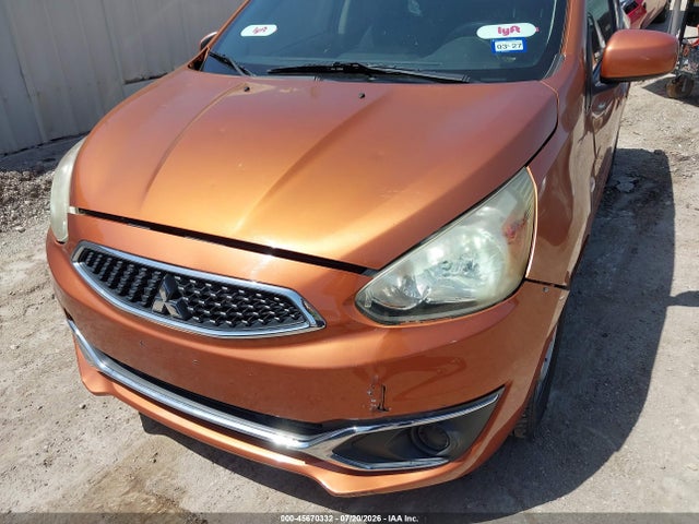 45670332 :رقم المزاد ، ML32A3HJ3HH002717 vin ، 2017 Mitsubishi Mirage Es مزاد بيع