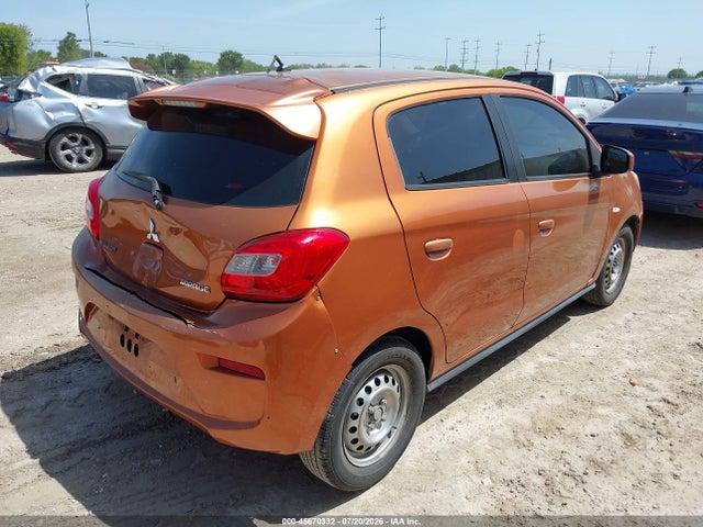 45670332 :رقم المزاد ، ML32A3HJ3HH002717 vin ، 2017 Mitsubishi Mirage Es مزاد بيع