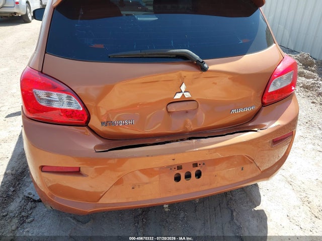 45670332 :رقم المزاد ، ML32A3HJ3HH002717 vin ، 2017 Mitsubishi Mirage Es مزاد بيع