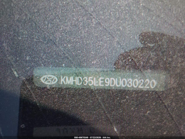 Продажа на аукционе авто 2013 Hyundai Elantra Gt, vin: KMHD35LE9DU030220, номер лота: 45670349