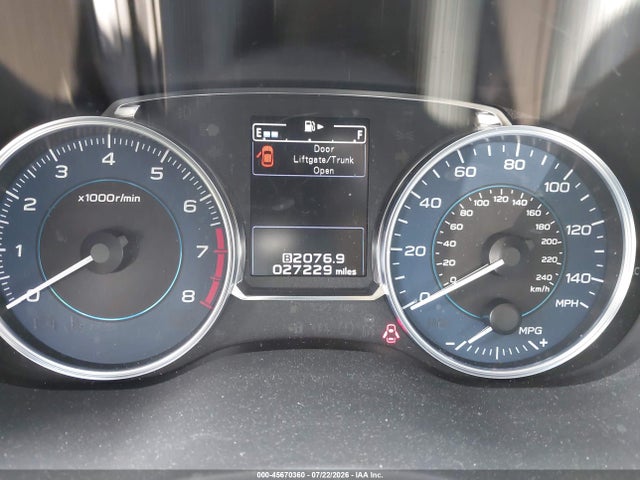 2017 Subaru Crosstrek 2.0i Limited მანქანა იყიდება აუქციონზე, vin: JF2GPALC9HH273376, აუქციონის ნომერი: 45670360