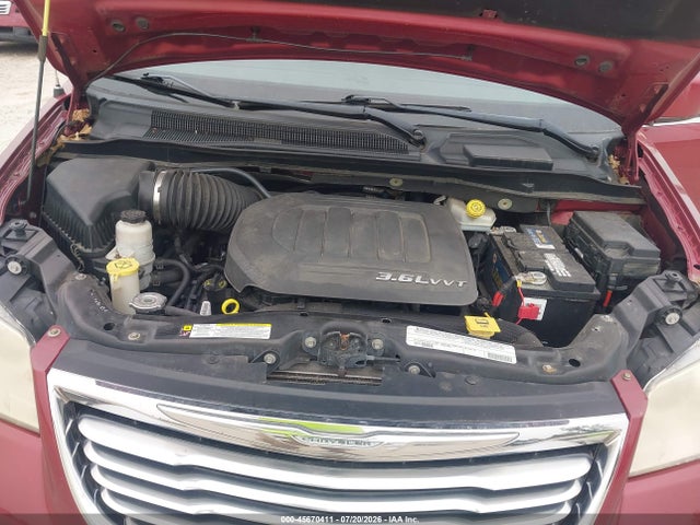 2012 Chrysler Town & Country Touring მანქანა იყიდება აუქციონზე, vin: 2C4RC1BG2CR259601, აუქციონის ნომერი: 45670411