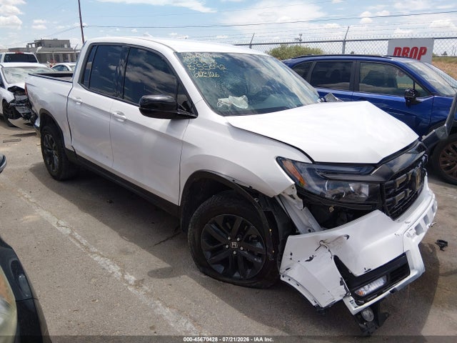 Продаж на аукціоні авто 2025 Honda Ridgeline Sport, vin: 5FPYK3F12SB019451, номер лоту: 45670428