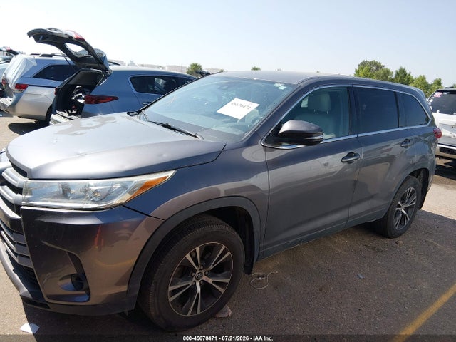 45670471 :رقم المزاد ، 5TDBZRFH4KS974838 vin ، 2019 Toyota Highlander Le مزاد بيع