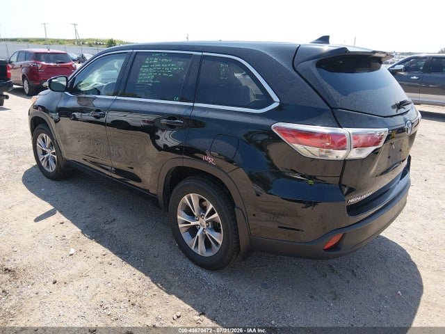 Toyota Highlander Le Plus V6 2015 5TDBKRFH5FS145738 Image 3