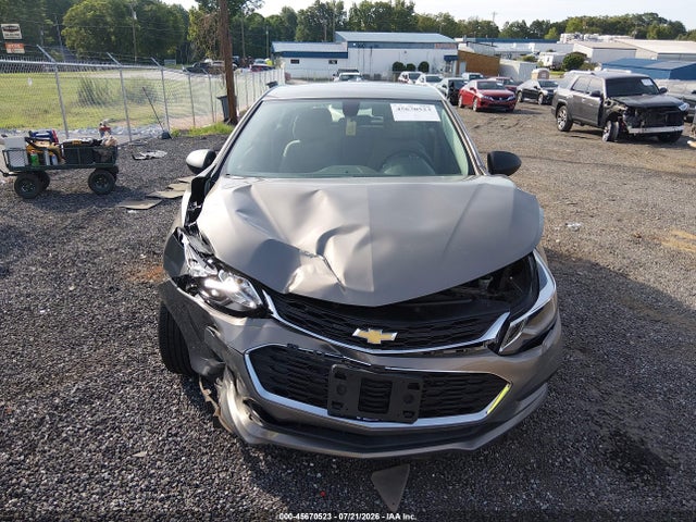 2017 Chevrolet Cruze Lt Auto მანქანა იყიდება აუქციონზე, vin: 3G1BE6SM1HS578943, აუქციონის ნომერი: 45670523