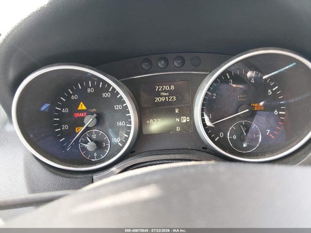 2010 Mercedes-benz Ml 350 4matic მანქანა იყიდება აუქციონზე, vin: 4JGBB8GB7AA577589, აუქციონის ნომერი: 45670545