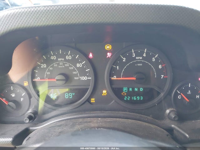 45670560 :رقم المزاد ، 1J4GA39118L622538 vin ، 2008 Jeep Wrangler Unlimited X مزاد بيع