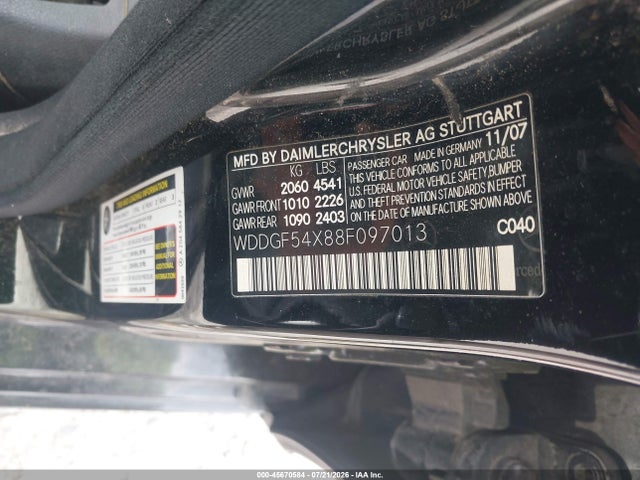 Продаж на аукціоні авто 2008 Mercedes-benz C 300 Luxury/sport, vin: WDDGF54X88F097013, номер лоту: 45670584