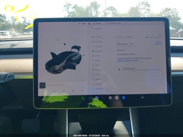 2020 Tesla Model 3 Standard Range Plus Rear-wheel Drive/standard Range Rear-wheel Drive მანქანა იყიდება აუქციონზე, vin: 5YJ3E1EAXLF736732, აუქციონის ნომერი: 45670645