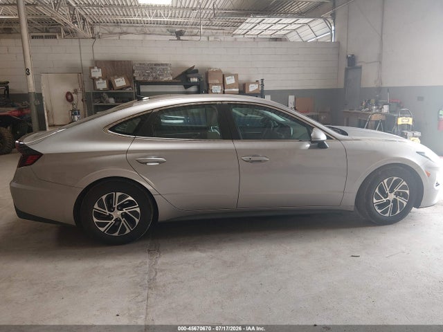 2021 Hyundai Sonata Blue მანქანა იყიდება აუქციონზე, vin: KMHL24JJ0MA028236, აუქციონის ნომერი: 45670670