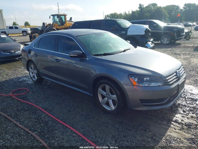 Auction sale of the 2013 Volkswagen Passat 2.5l Se, vin: 1VWBH7A31DC088092, lot number: 45670703