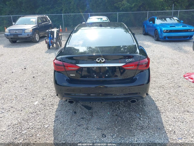Aukcja sprzedaży 2018 Infiniti Q50 3.0t Red Sport 400, vin: JN1FV7AR6JM480060, numer aukcji: 45670743